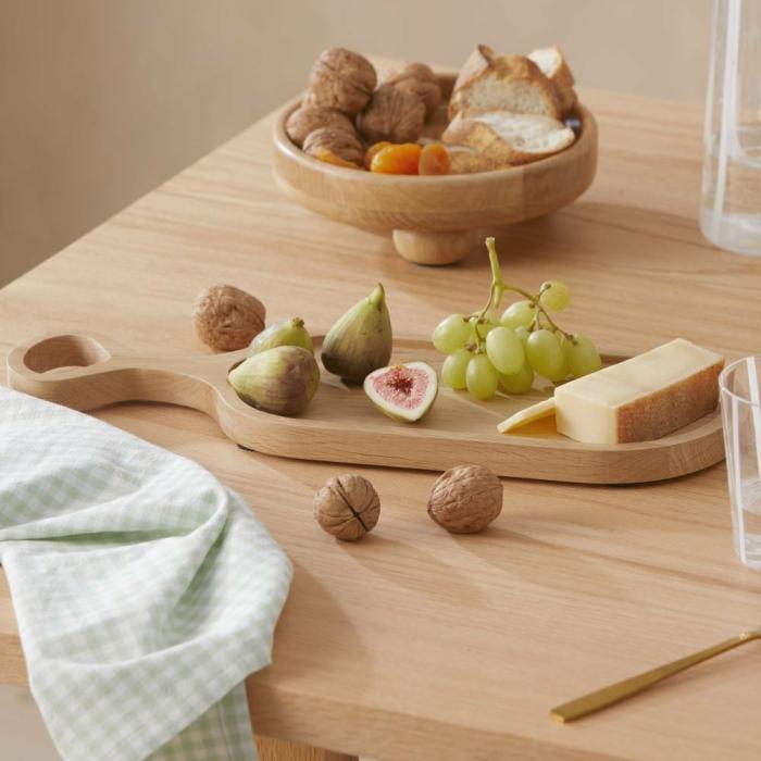 Table & Servingware |  Tribeca Natural Oak Oblong Platter Kitchen Table & Servingware