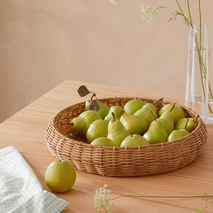 Table & Servingware |  Venus Natural Round Tray Kitchen Table & Servingware