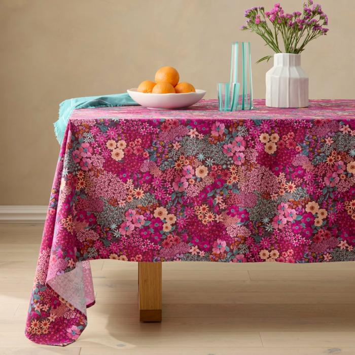 Tablecloths, Runners & Placemats |  Berry Floral Berry Tablecloth Kitchen Table & Servingware