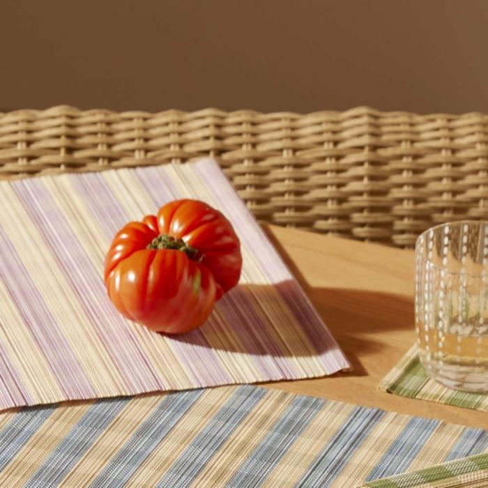 Tablecloths, Runners & Placemats |  Brooklyn Lilac Bamboo Placemat Pack Of 2 Kitchen Table & Servingware