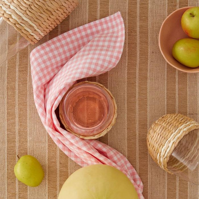 Tablecloths, Runners & Placemats |  Sadie Pink Gingham Napkins 2 Pack Kitchen Table & Servingware