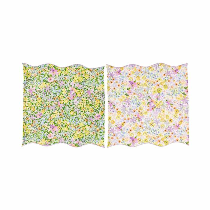 Tablecloths, Runners & Placemats |  Summer Sorbet Floral Napkins Pack Of 2 Kitchen Table & Servingware