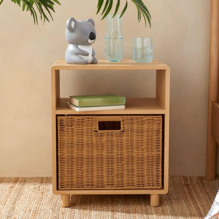 Tables & Chairs |  Hudson Natural Bedside Table Kids Furniture Tables & Chairs