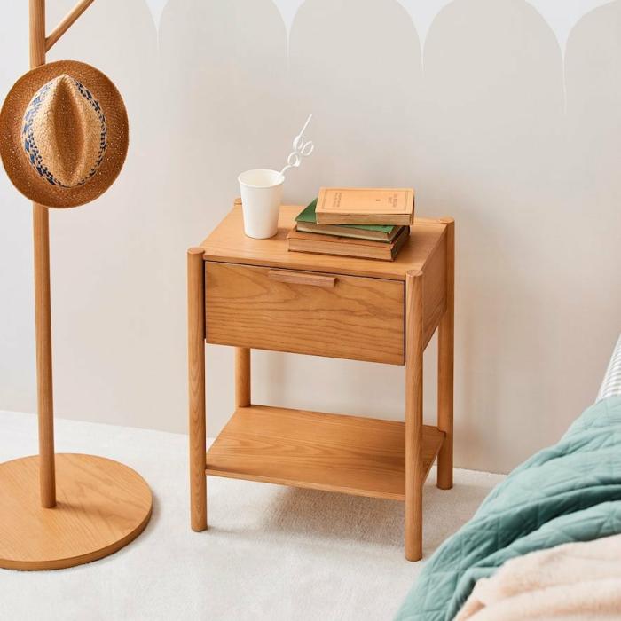 Tables & Chairs |  Noah Natural Bedside Table Kids Furniture Tables & Chairs