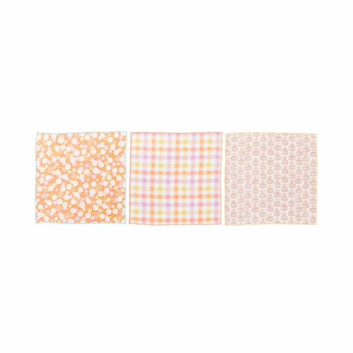 Tea Towels |  Juniper Sunset Printed Dishcloth 3 Pack Kitchen Tea Towels