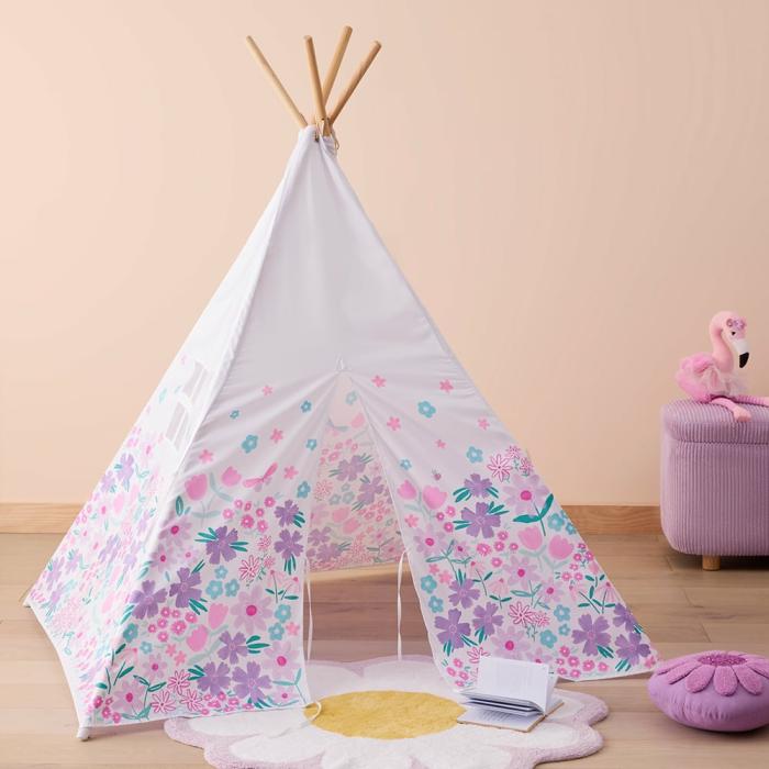 Teepees & Canopies |  Floral Garden Teepee Kids Decor Teepees & Canopies