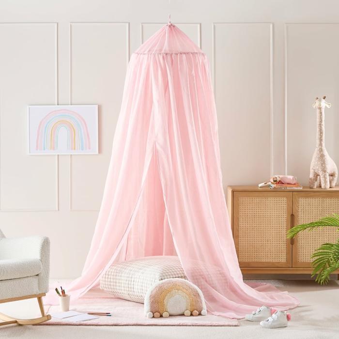 Teepees & Canopies |  Sparkle Pink Novelty Canopy Kids Decor Teepees & Canopies