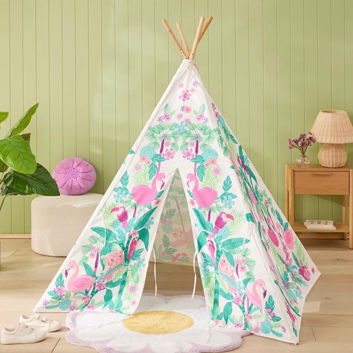 Teepees & Canopies |  Tropical Jungle Teepee Kids Decor Teepees & Canopies