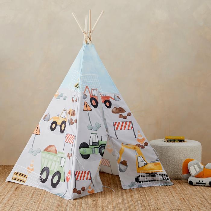 Teepees & Canopies |  Truck Town Teepee Kids Decor Teepees & Canopies