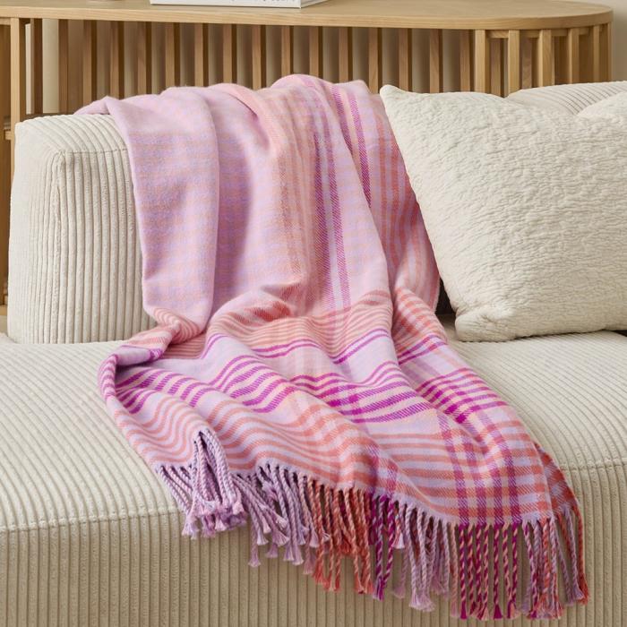 Throws & Blankets |  Alexia Berry Check Throw Home Styling Throws & Blankets