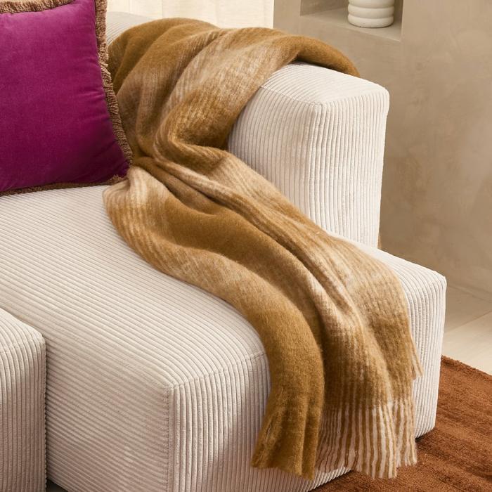 Throws & Blankets |  Bilbao Brown Check Throw Home Styling Throws & Blankets