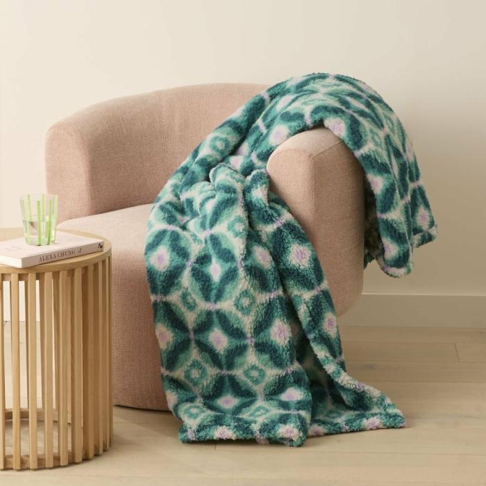 Throws & Blankets |  Cloud Retro Jewels Throw Home Styling Throws & Blankets