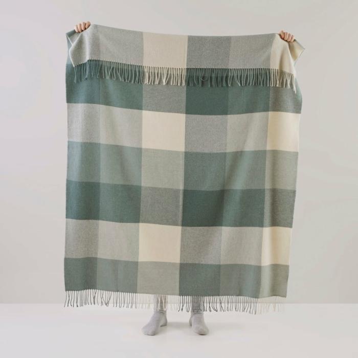 Throws & Blankets |  Holland Green Wool Throw Home Styling Throws & Blankets