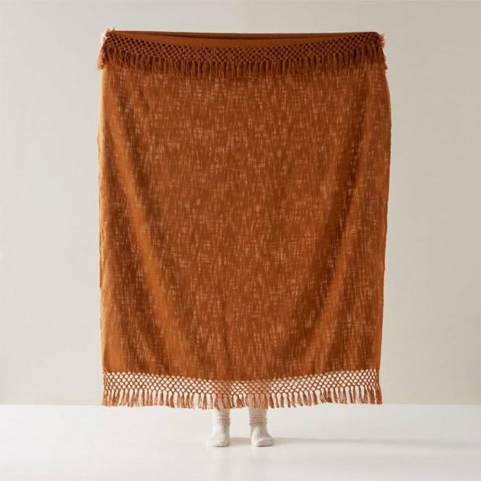 Throws & Blankets |  Macrame Brown Sugar Knot Throw Home Styling Throws & Blankets