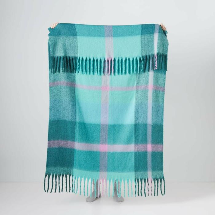 Throws & Blankets |  Michigan Jasper Check Throw Home Styling Throws & Blankets