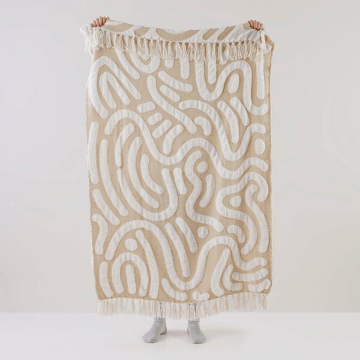 Throws & Blankets |  Samoa Natural Throw Home Styling Throws & Blankets