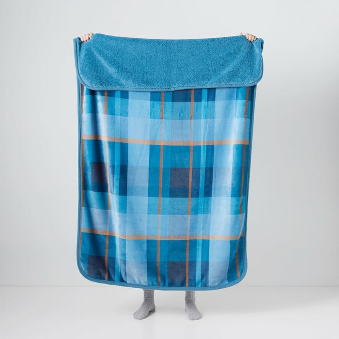 Throws & Blankets |  Sherpa Stirling Check Throw Home Styling Throws & Blankets