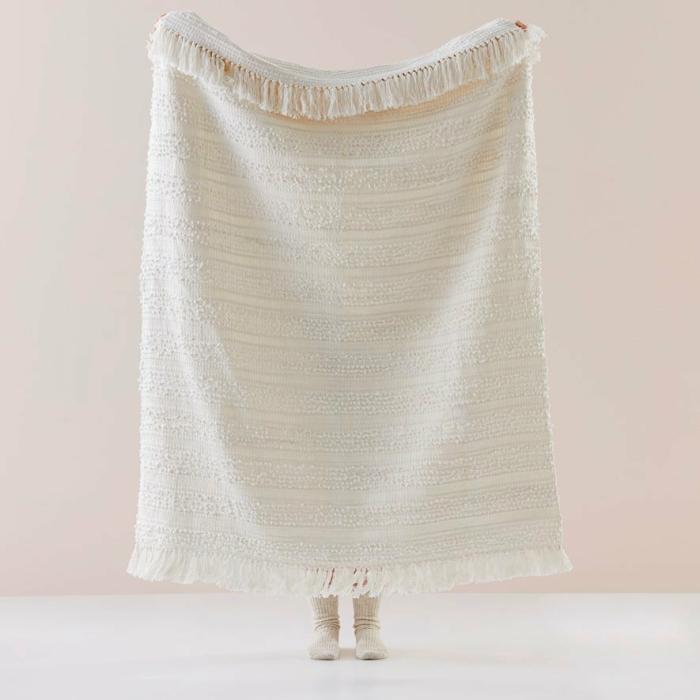 Throws & Blankets |  Somerset White Throw Home Styling Throws & Blankets