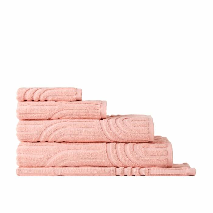 Towels |  Archie Apricot Ice Towel Range Bathroom & Laundry Towels