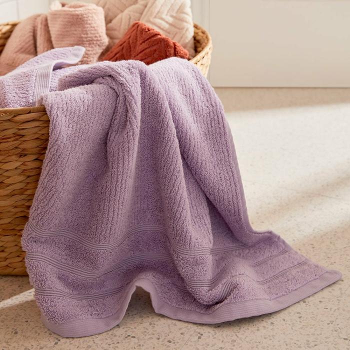 Towels |  Flinders Lilac Towel Range Bathroom & Laundry Towels