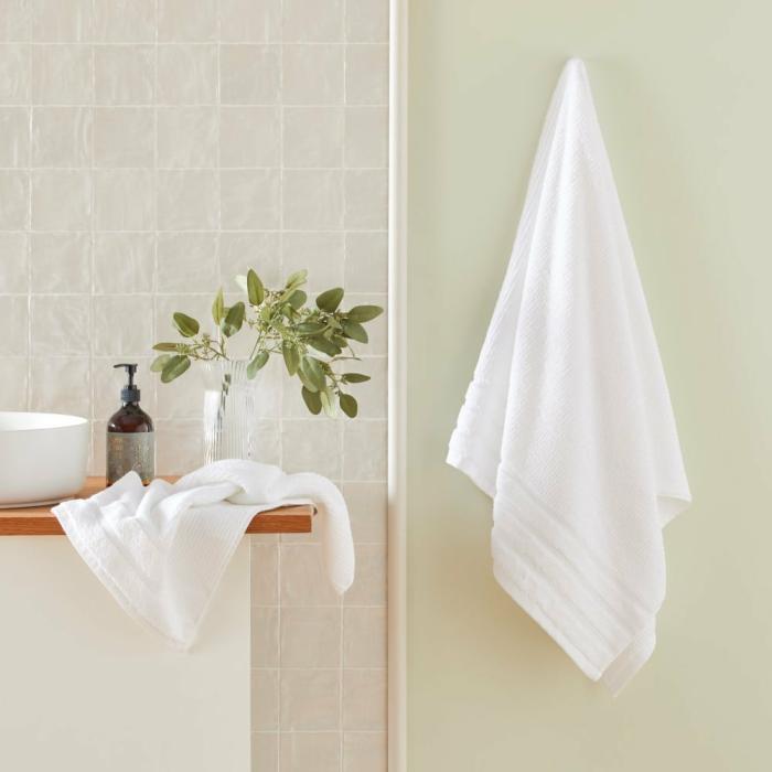 Towels |  Flinders White Towel Range Bathroom & Laundry Towels