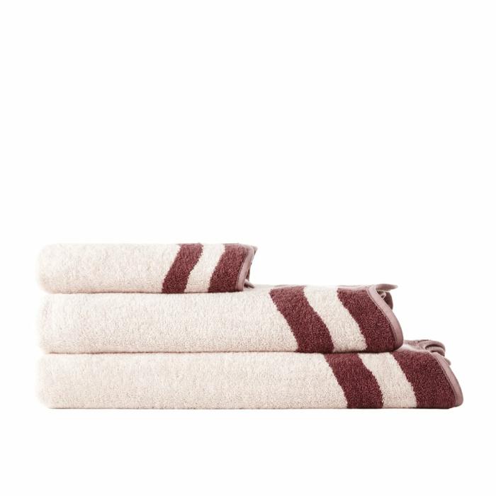 Towels |  Harriet Grape Scallop Towel Range Bathroom & Laundry Towels