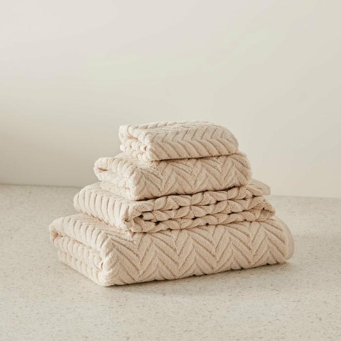 Towels |  Mimosa Textured Beach Towel Range Bathroom & Laundry Towels