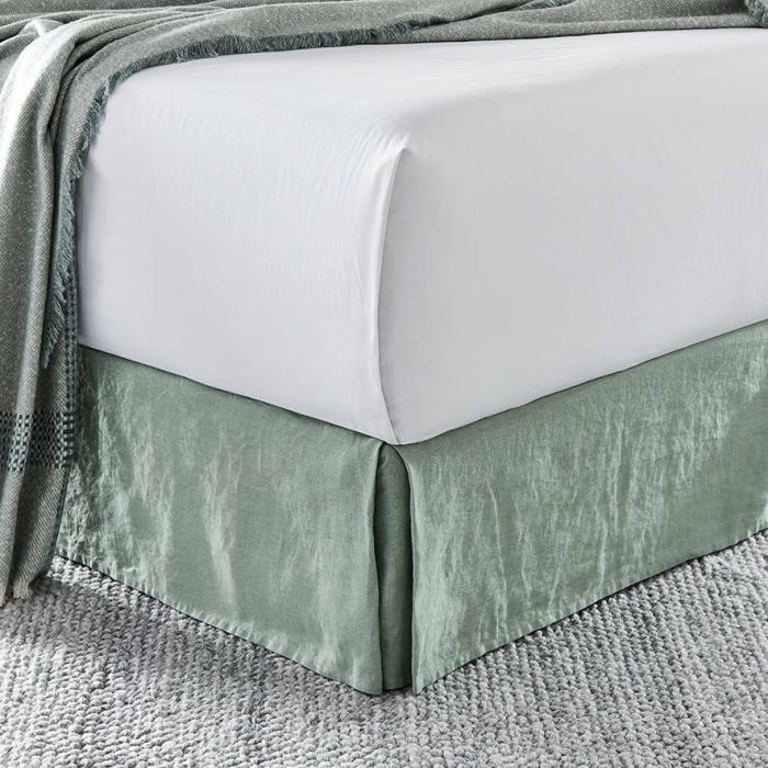 Valances |  Vintage Washed Eucalyptus Linen Valance Bedlinen Valances