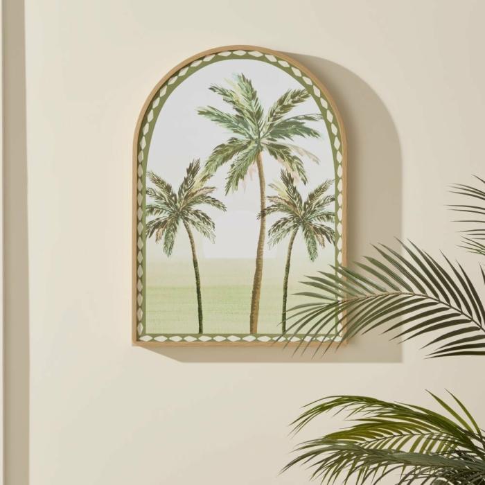 Wall Art & Mirrors |  Arch Palm Wall Art Home Styling Wall Art & Mirrors