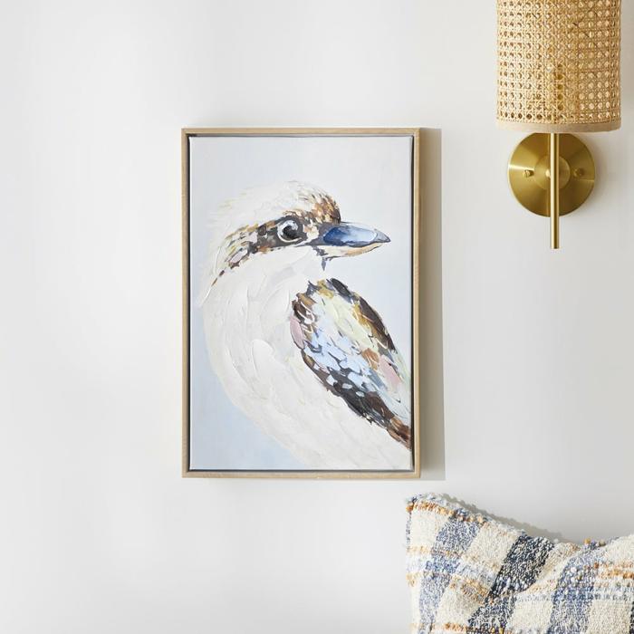 Wall Art & Mirrors |  Aves Kookaburra Posing Canvas Home Styling Wall Art & Mirrors