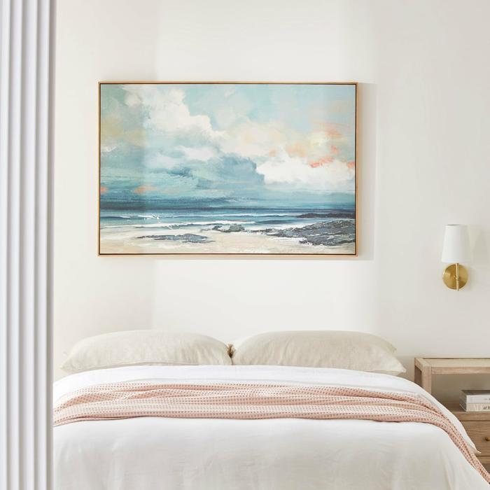 Wall Art & Mirrors |  Cape Handpainted Cloud Grey Twilight Canvas Home Styling Wall Art & Mirrors