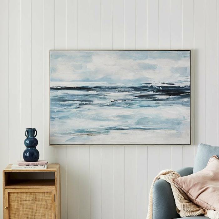 Wall Art & Mirrors |  Dusk Skies Azure Coast Wall Art Home Styling Wall Art & Mirrors