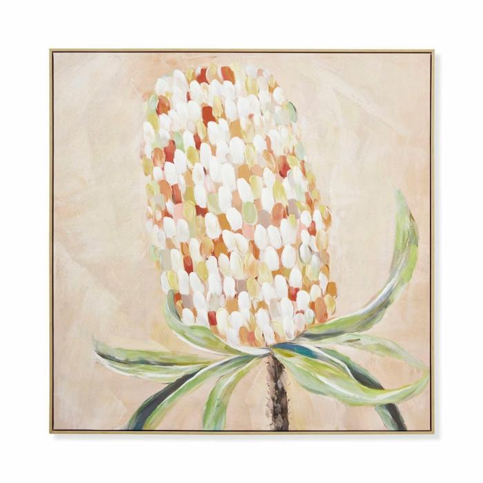 Wall Art & Mirrors |  Native Natural Banksia Canvas Home Styling Wall Art & Mirrors