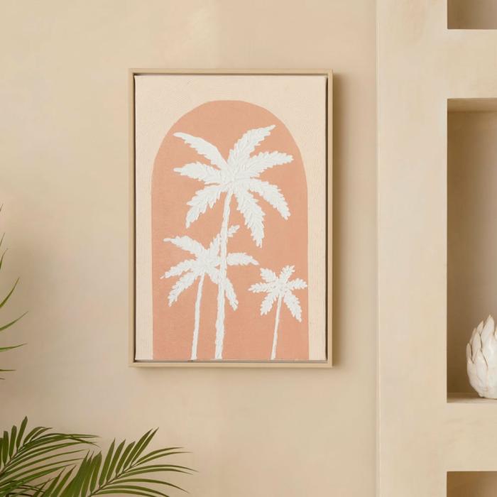 Wall Art & Mirrors |  Ocean Breeze Palm Paradise Canvas Home Styling Wall Art & Mirrors