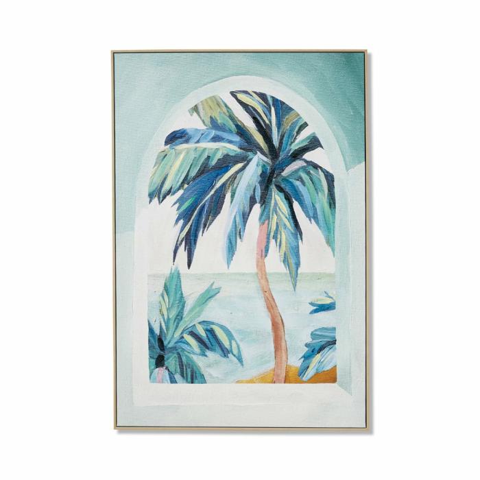 Wall Art & Mirrors |  Ocean Breeze Window View Large Canvas Home Styling Wall Art & Mirrors