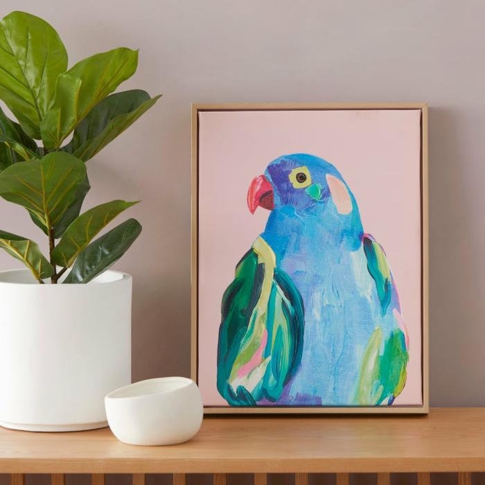 Wall Art & Mirrors |  Ploom Parrot Small Designer Wall Art Home Styling Wall Art & Mirrors