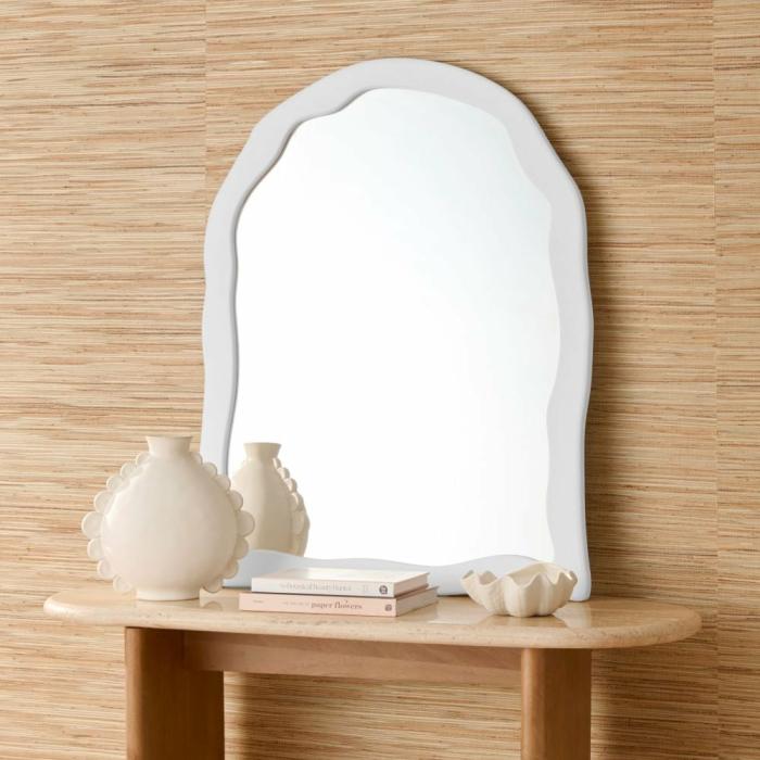 Wall Art & Mirrors |  Winnie White Wall Arch Mirror Home Styling Wall Art & Mirrors