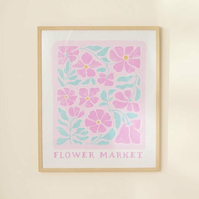 Wall Decor |  Flower Market Wall Art Kids Decor Wall Decor