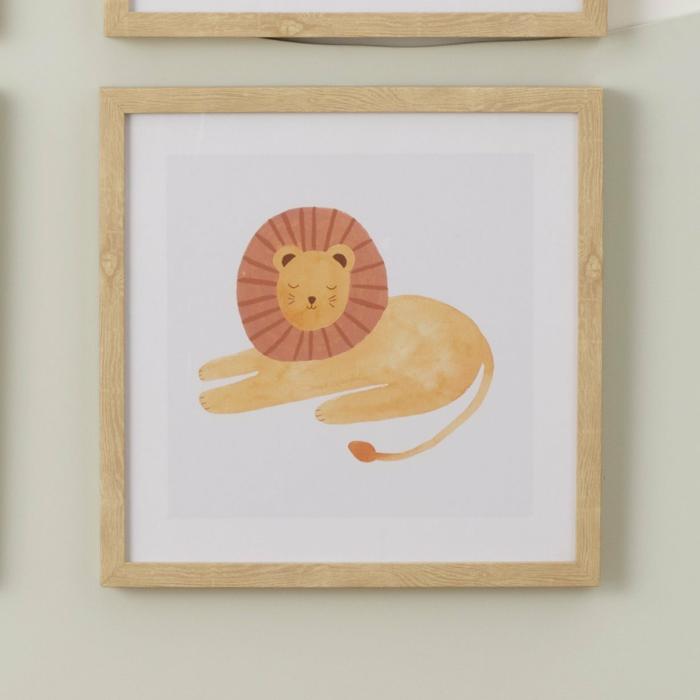 Wall Decor |  Nursery Lion Wall Art Kids Decor Wall Decor