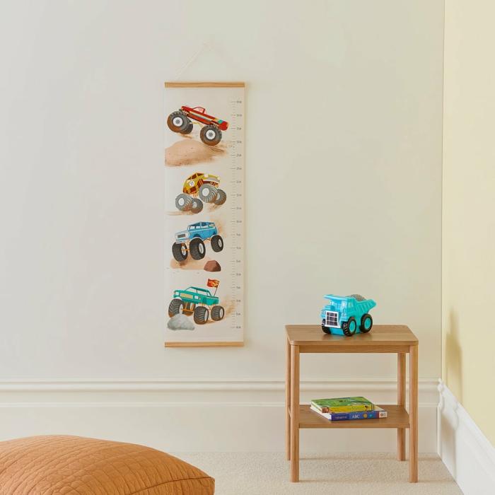 Wall Decor |  Off Road Adventure Height Chart Kids Decor Wall Decor