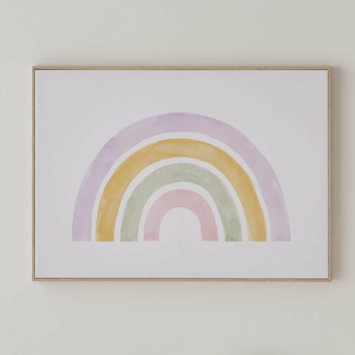 Wall Decor |  Rainbow Lilac Wall Art Kids Decor Wall Decor