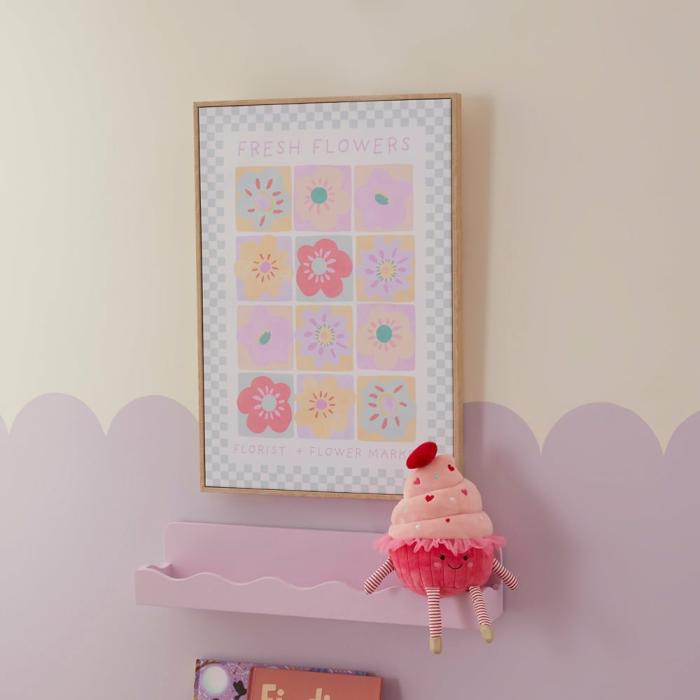 Wall Decor |  Summer Floral Wall Art Kids Decor Wall Decor