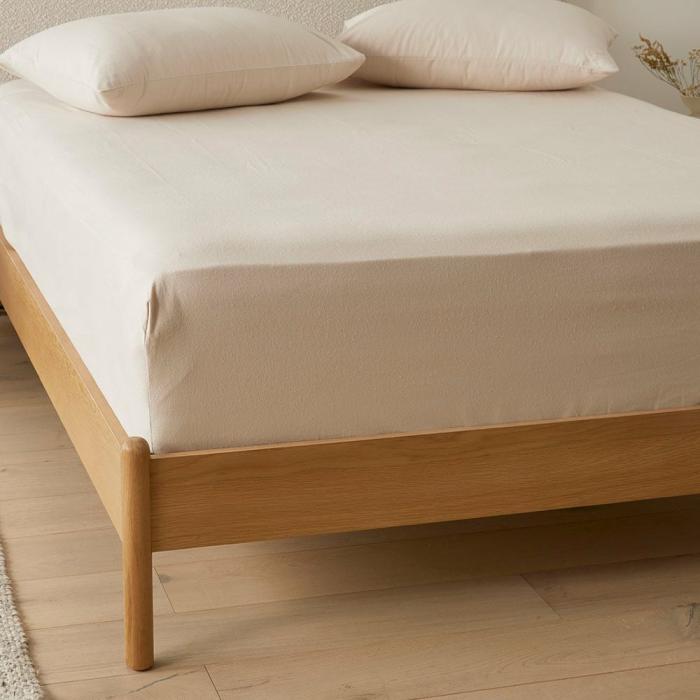 Flannelette |  Flannelette Sand Plain Dye Sheet Separates Bedlinen Flannelette