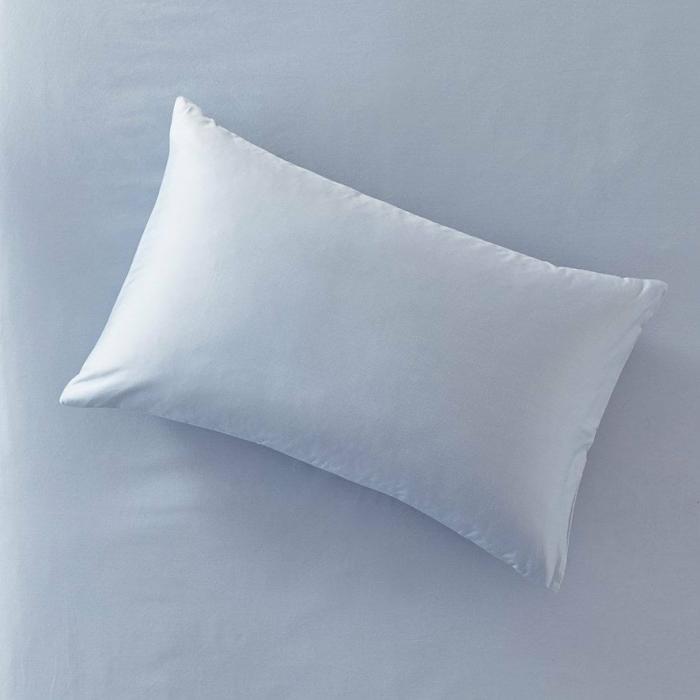 Pillowcases |  600Tc Bamboo Cotton Pastel Blue Pillowcases Bedlinen Pillowcases