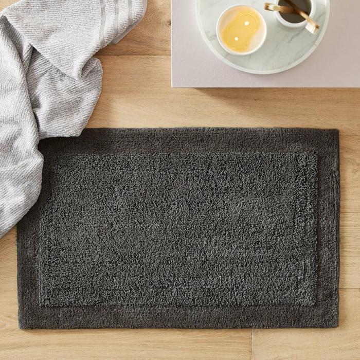 Bath Mats & Bath Runners |  Nicola Coal Combed Cotton Bath Mat Range Bath Mats & Bath Runners Bath Mats & Bath Runners