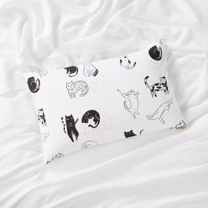 Pillowcases |  Ziggy Text Pillowcase Bedlinen Pillowcases