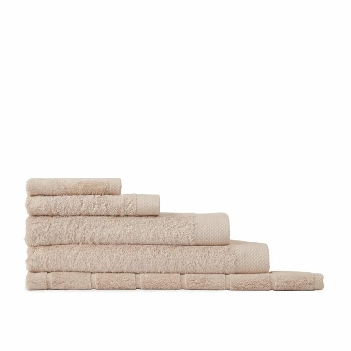 Towels |  Navara Oatmeal Solid Bamboo Cotton Towel Range Bathroom & Laundry Towels