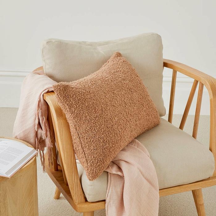 Cushions |  Boucle Hazelnut Cushion Cushions Cushions