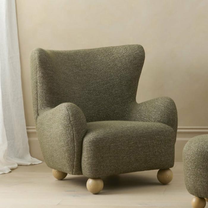 Sofas & Armchairs |  Zeus Moss Lounge Chair Living Room Sofas & Armchairs